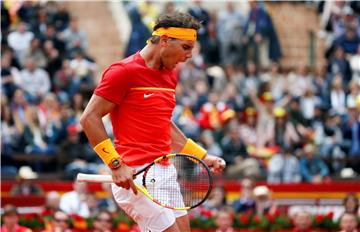 SPAIN TENNIS DAVIS CUP