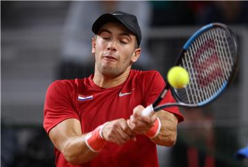 Davis Cup, Hrvatska - Kazahstan, Ćorić - Kukuškin