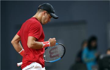 Davis Cup, Hrvatska - Kazahstan, Ćorić - Kukuškin