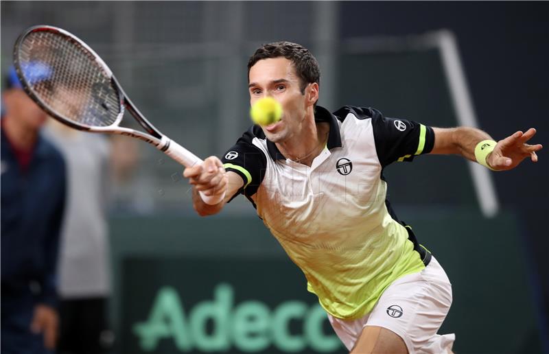 Davis Cup, Hrvatska - Kazahstan, Ćorić - Kukuškin