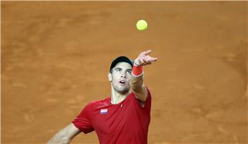 Davis Cup, Hrvatska - Kazahstan, Ćorić - Kukuškin