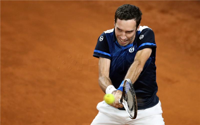 Davis Cup, Hrvatska - Kazahstan, Ćorić - Kukuškin