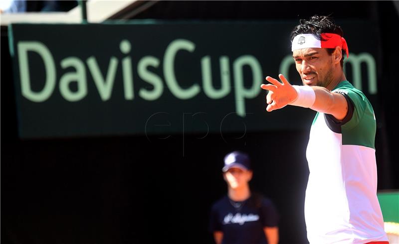 Davis Cup: Italija - Francuska 1-1