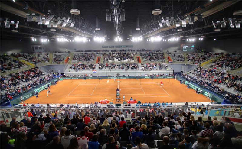 Davis Cup, Hrvatska - Kazahstan, Ćorić - Kukuškin