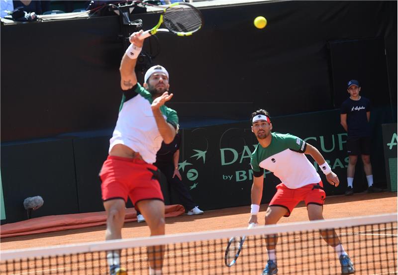 ITALY TENNIS DAVIS CUP