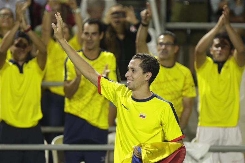 COLOMBIA TENNIS DAVIS CUP