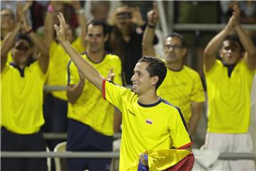 COLOMBIA TENNIS DAVIS CUP