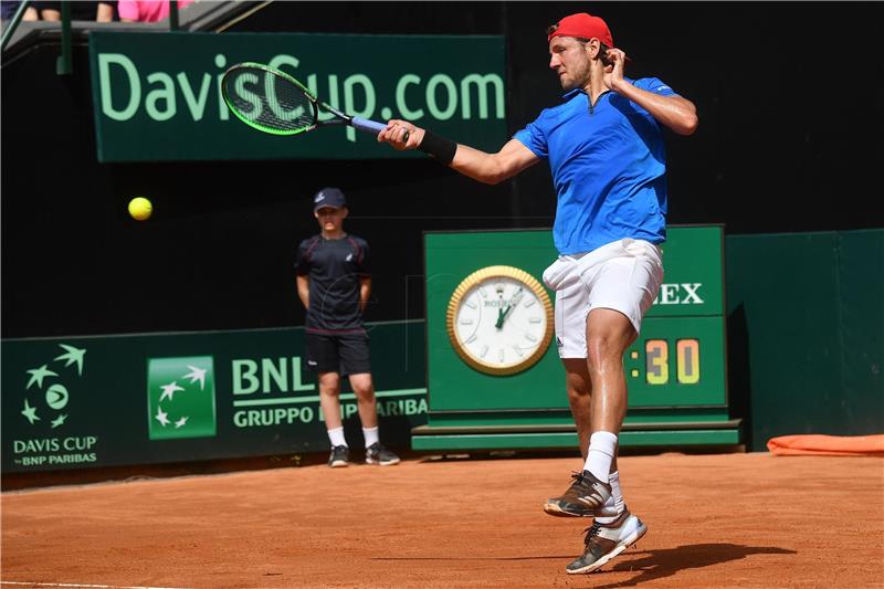 ITALY TENNIS DAVIS CUP