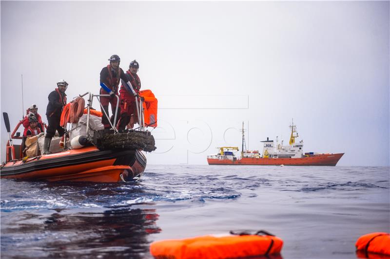 AT SEA MIGRATION RESCUE OPERATIONS