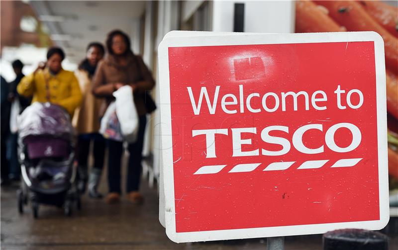 (FILE) BRITAIN TESCO PROFITS