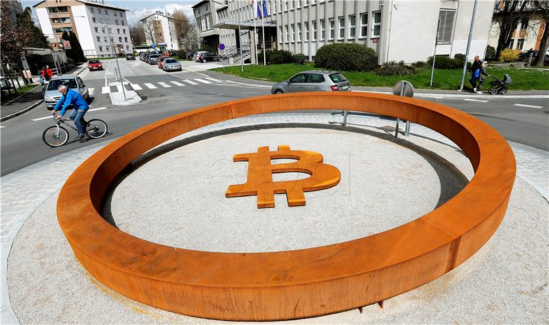 SLOVENIA  BITCOIN MONUMENT