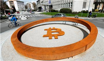 SLOVENIA  BITCOIN MONUMENT