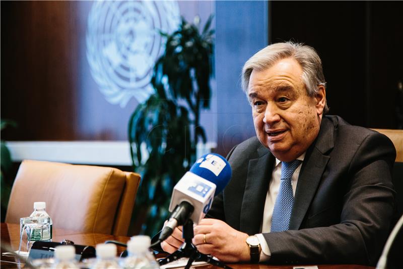 Guterres pozvao da se u Siriji izbjegnu situacije koje bi bile "izvan kontrole" 