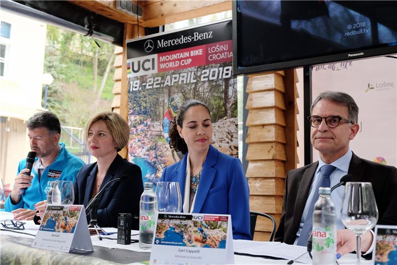 Konferencija Mercedes-Benz UCI Mauntain Bike World Cup-a Lošinj 2018.