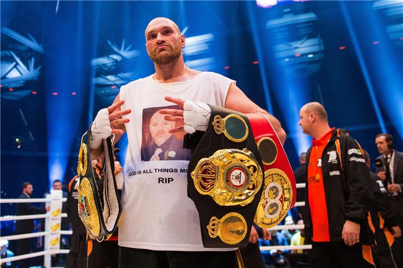 Boks: Tyson Fury vraća se u ring 9. lipnja