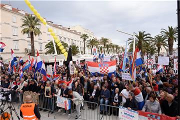 Split rally against Istanbul Convention starts