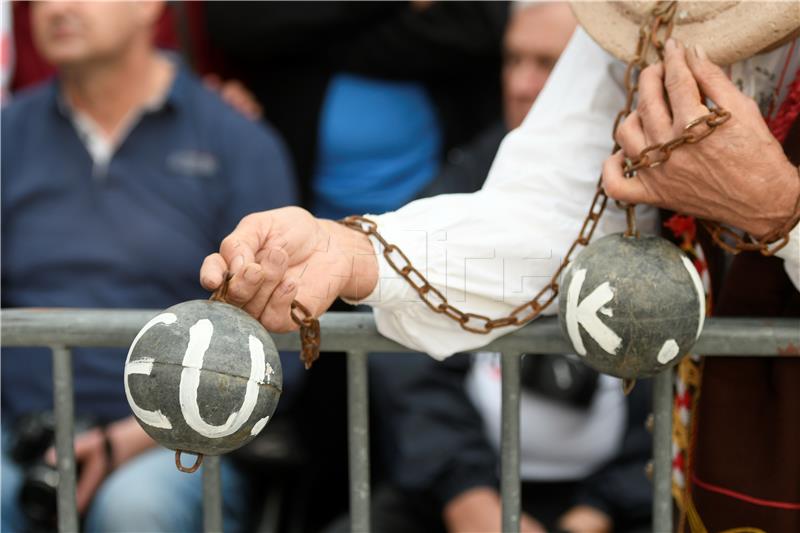 Split rally against Istanbul Convention