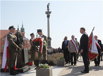 POLAND KATYN MASSACRE ANNIVERSARY