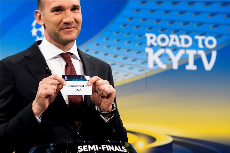 SWITZERLAND SOCCER UEFA DRAW