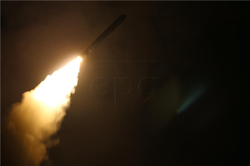 USA SYRIA MISSILE LAUNCH