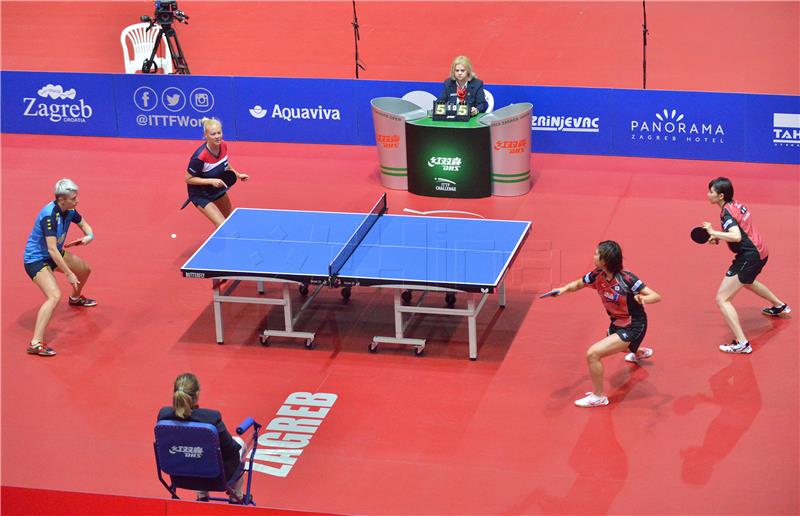 ITTF Challenge Zagreb open stolno-teniski turnir, finale ženski parovi