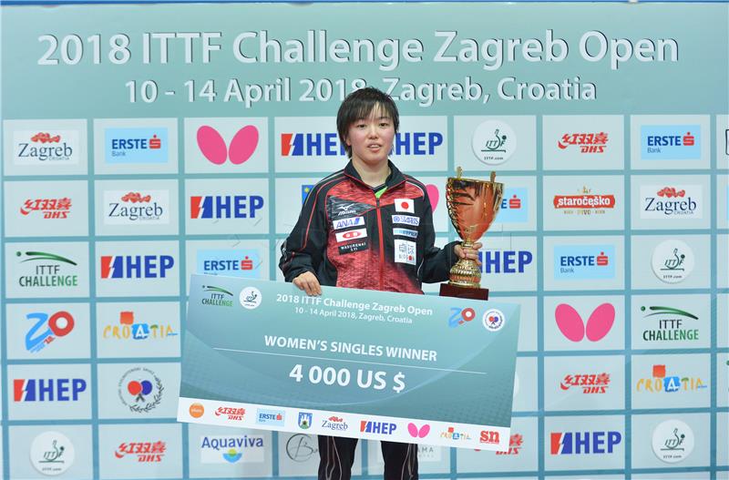 ITTF Challenge Zagreb open stolno-teniski turnir, finale žene