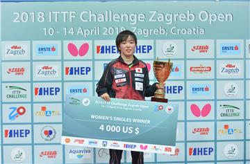 ITTF Challenge Zagreb open stolno-teniski turnir, finale žene