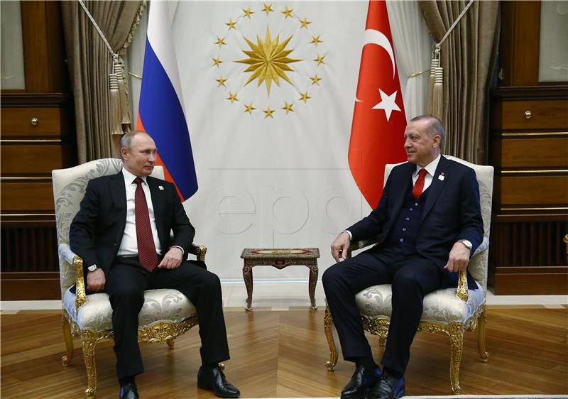 Putin i Erdogan: Treba ojačati bilateralne napore za političko rješenje sukoba u Siriji