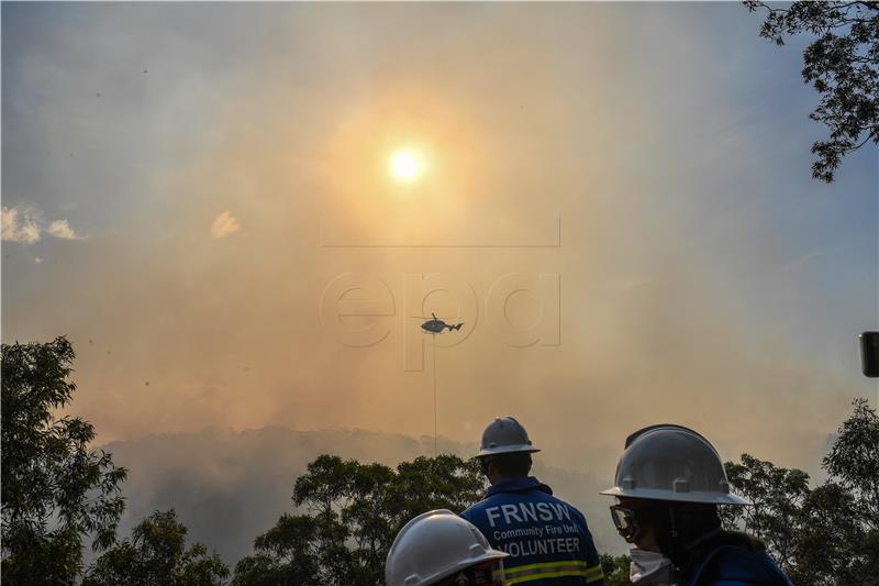 AUSTRALIA NSW BUSHFIRE HOLSWORTHY