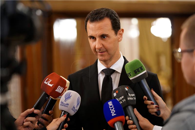 Assad rekao ruskim zastupnicima da su napadi Zapada bili čin agresije