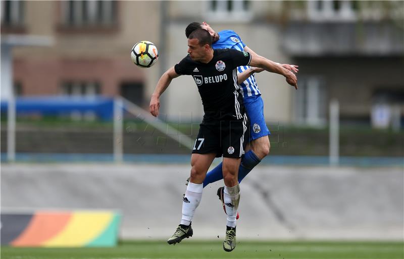 Lokomotiva - Slaven Belupo 2-2 - poluvrijeme 