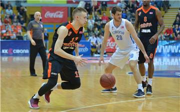 Utakmica košarkaškog prvenstva Hrvatske Cibona - Cedevita