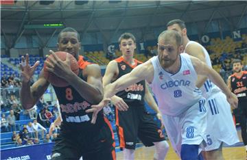 Utakmica košarkaškog prvenstva Hrvatske Cibona - Cedevita