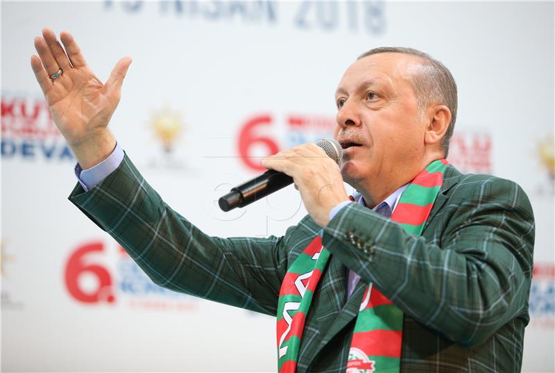 TURKEY PRESIDENT RECEP TAYYIP ERDOGAN