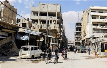 SYRIA DOUMA DAILY LIFE