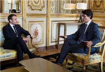 Trudeau u Parizu hvali CETU zajedno s Macronom