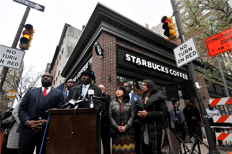 USA STARBUCKS PROTEST