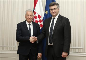 Predsjednik Vlade s glavnim tajnikom Vijeća Europe