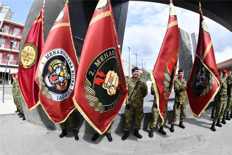 U Kninu obilježena 11. obljetnica Gardijske mehanizirane brigade