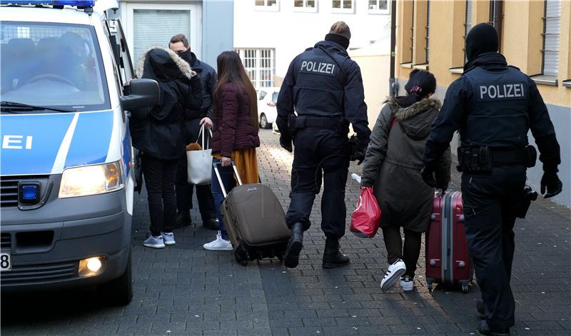 GERMANY POLICE RAIDS