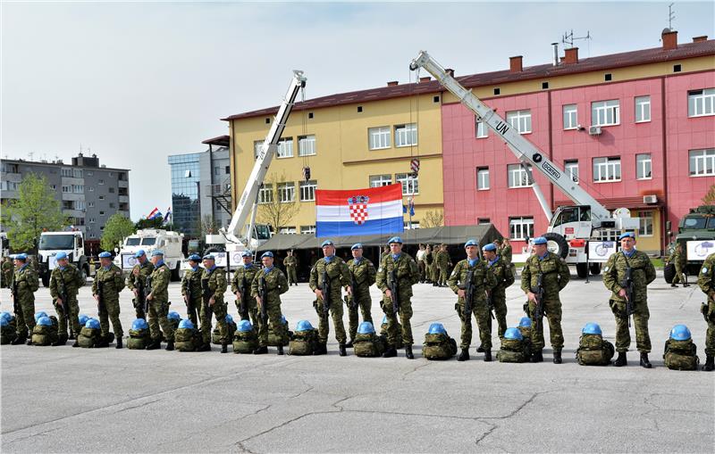 Ispraćen 1. HRVCON u operaciju potpore miru u Libanonu UNIFIL