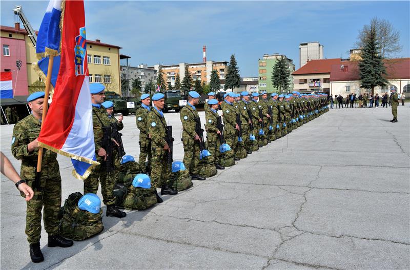 Ispraćen 1. HRVCON u operaciju potpore miru u Libanonu UNIFIL