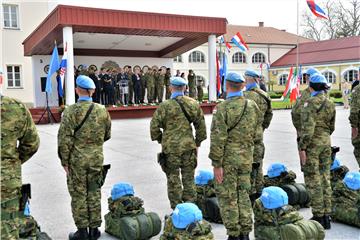 Ispraćen 1. HRVCON u operaciju potpore miru u Libanonu UNIFIL