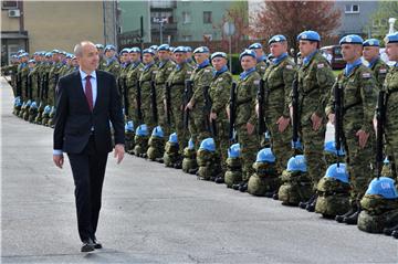 Ispraćen 1. HRVCON u operaciju potpore miru u Libanonu UNIFIL