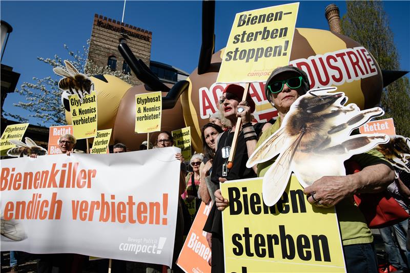 GERMANY PROTEST PESTICIDES DEMONSTRATION