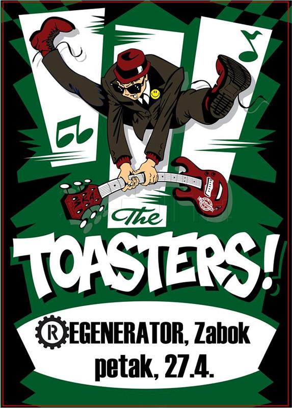 Američki ska veterani The Toasters 27. travnja u zabočkom Regeneratoru