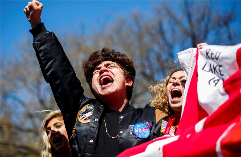 USA NEW YORK STUDENT GUN VIOLENCE RALLY