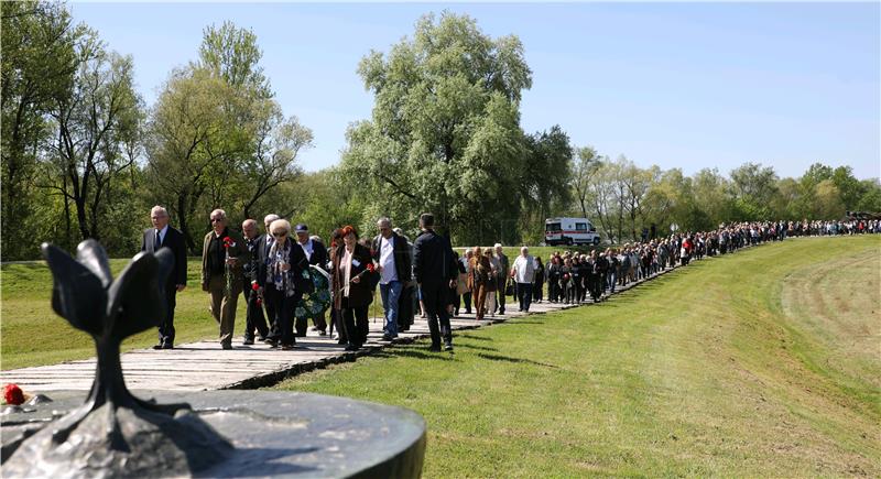 Komemoracija u Jasenovcu 