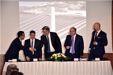 Contract for Peljesac Bridge construction signed