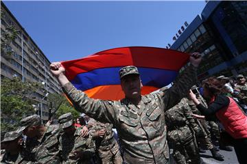 ARMENIA PROTEST OPPOSITION RALLY